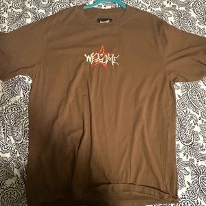 XL brown Graphic  T-Shirt
